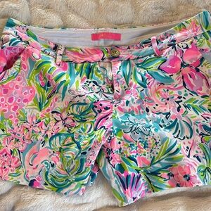 Lilly Pulitzer Callahan Stretch Shorts size 10
